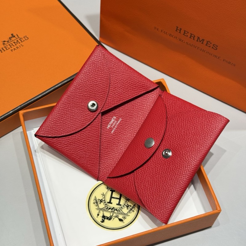 Calvi Duo Card Holder Epsom“10.5*7*1.3CM”-004=