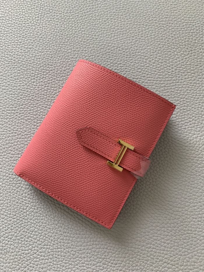 Bearn Compact Wallet Epsom Leather“10*12CM” -053=