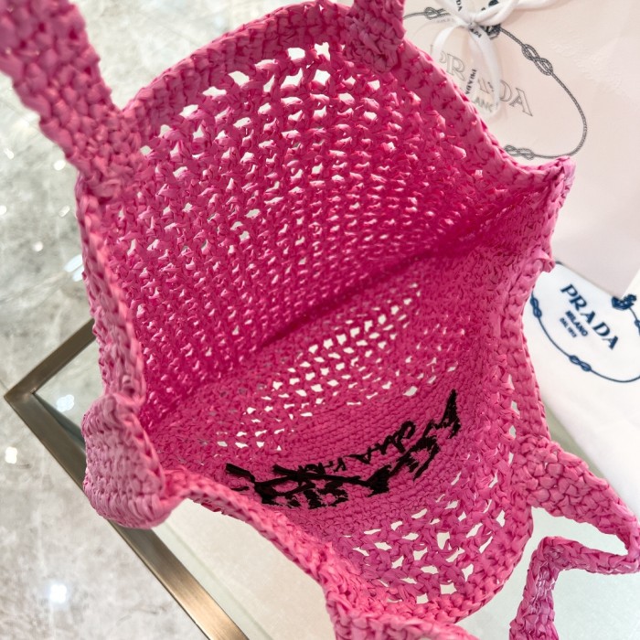 Crochet Tote Bag“38*36*3CM”-088=