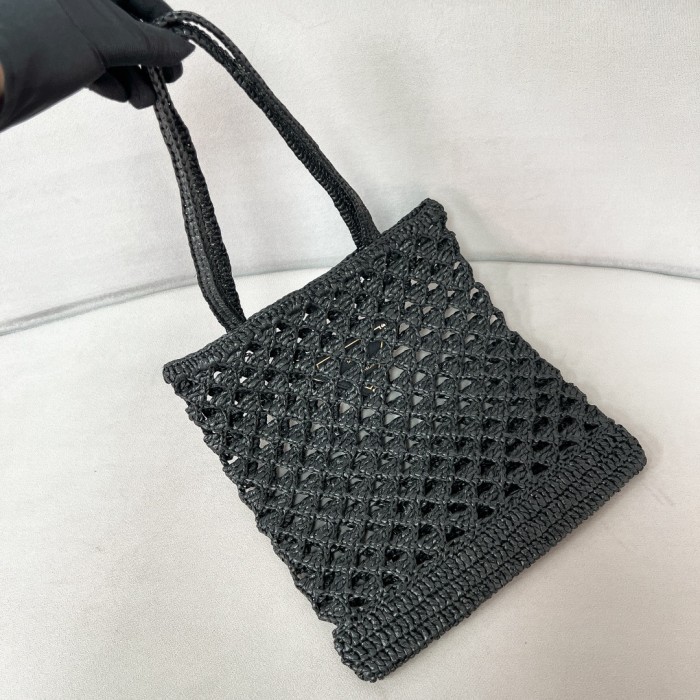 Crochet tote bag“30*29.5CM”-089=