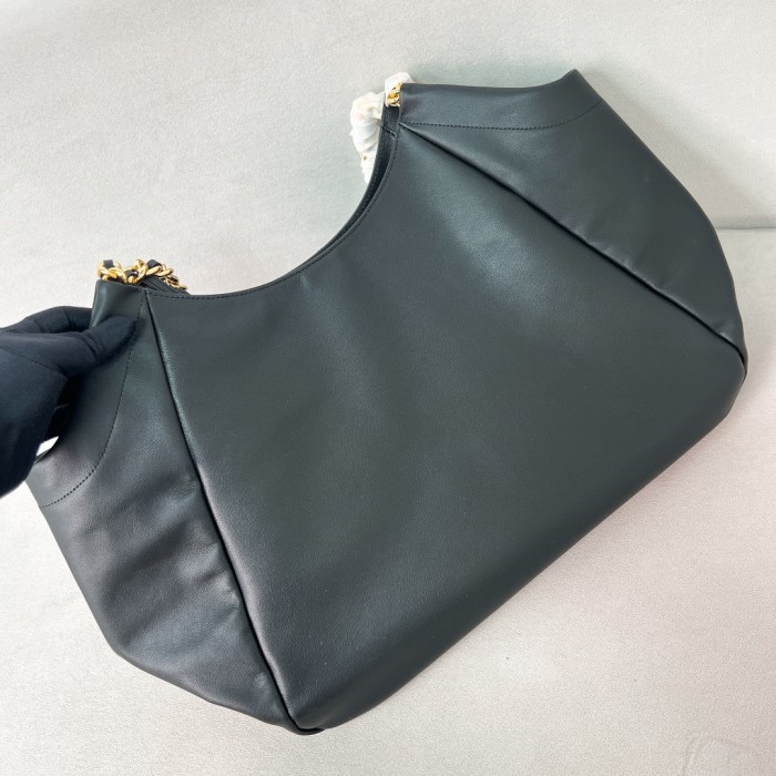 Soft Calf Chain Tote Bag“39*29*19CM”-0821=