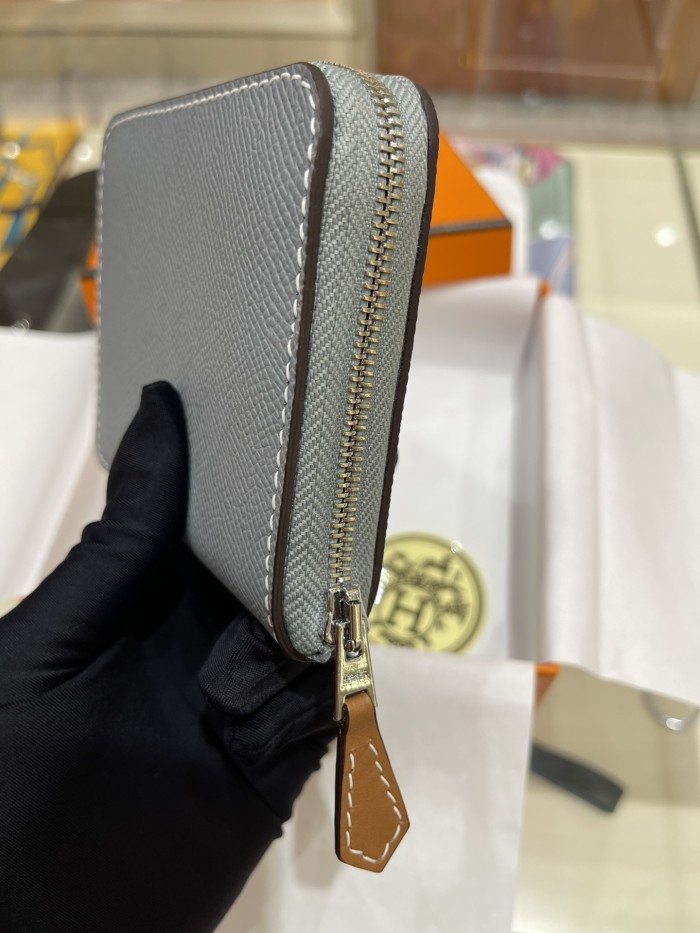 Silk'In Compact Wallet Epsom“11.5*2*9.5CM”-035=