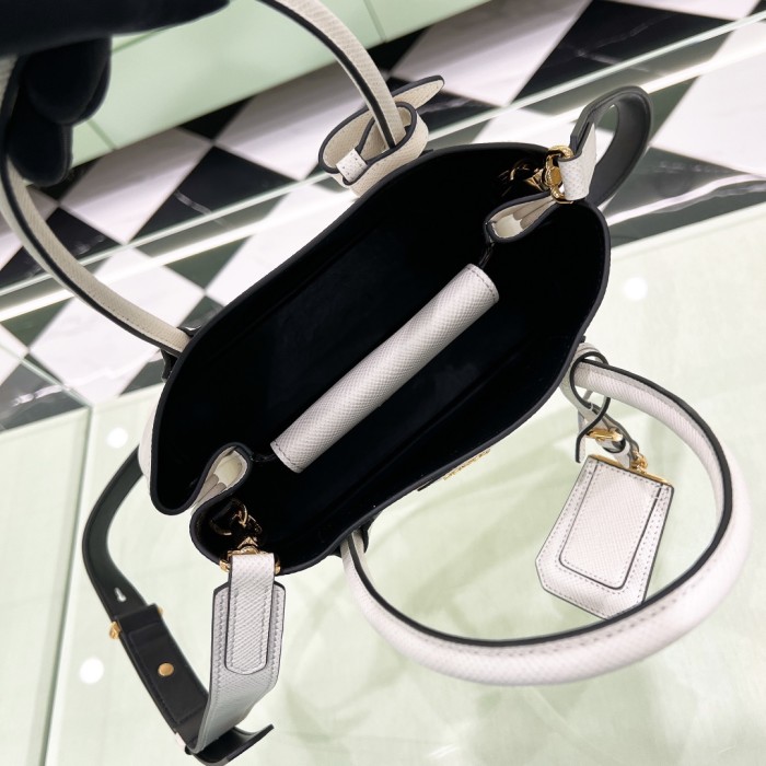 rada Double Saffiano Leather Bag“25*18.5*12.5CM”-0811=