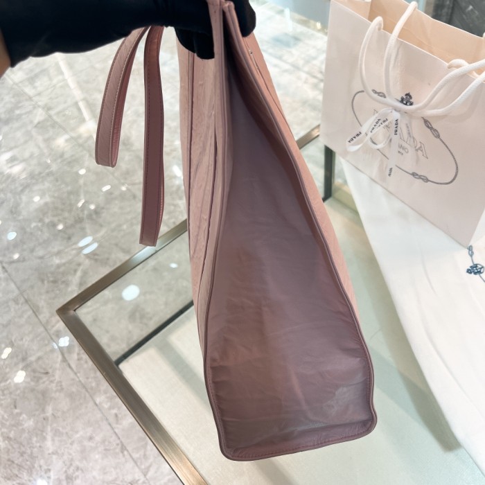Logo-Plaque Tote Bag“39*36*13CM”-0051=
