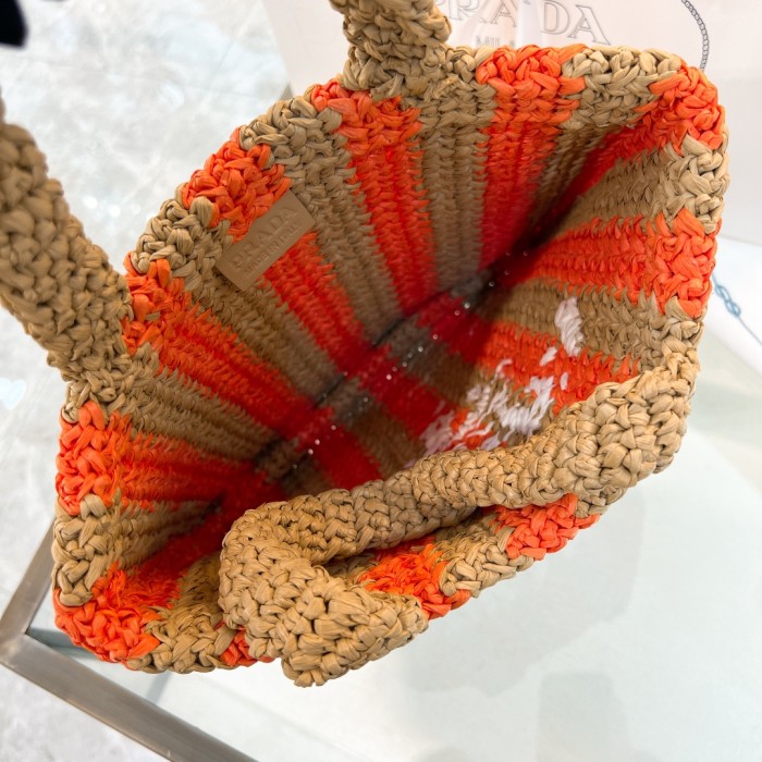 Crochet Tote Bag“24*24*8CM”-089=