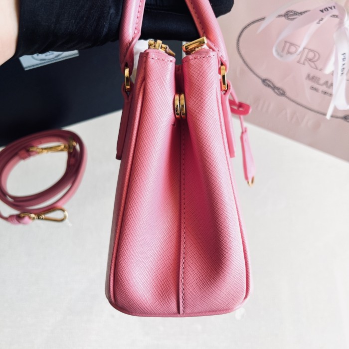 Galleria Saffiano Leather Bag“20×14.5×9.5CM”-0011=