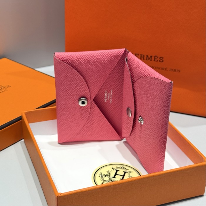 Calvi Duo Card Holder Epsom“10.5*7*1.3CM”-004=
