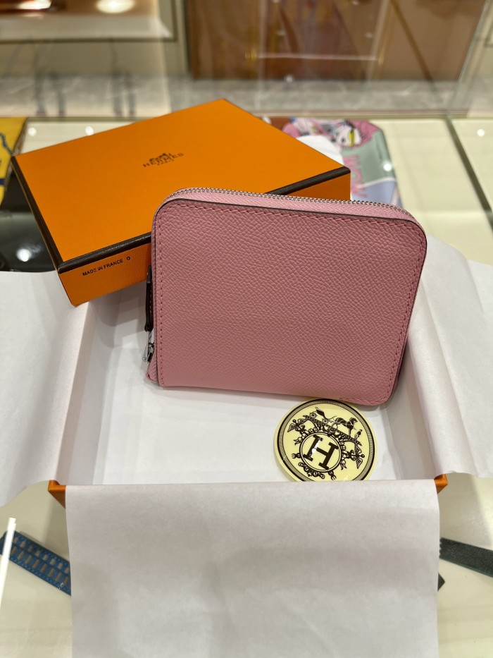 Silk'In Compact Wallet Epsom“11.5*2*9.5CM”-035=