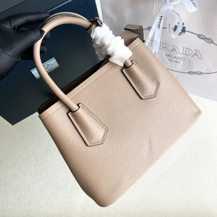 Double Saffiano Leather Bag “25*18.5*12.5CM”-0811=