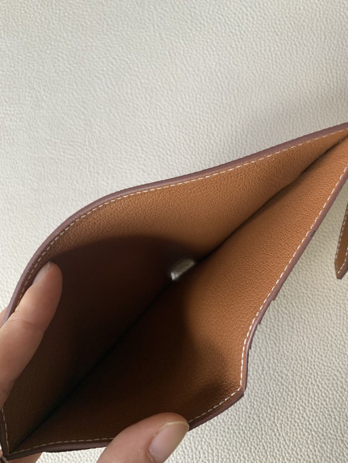 Bearn Compact Wallet Epsom Leather“10*12CM”-053=