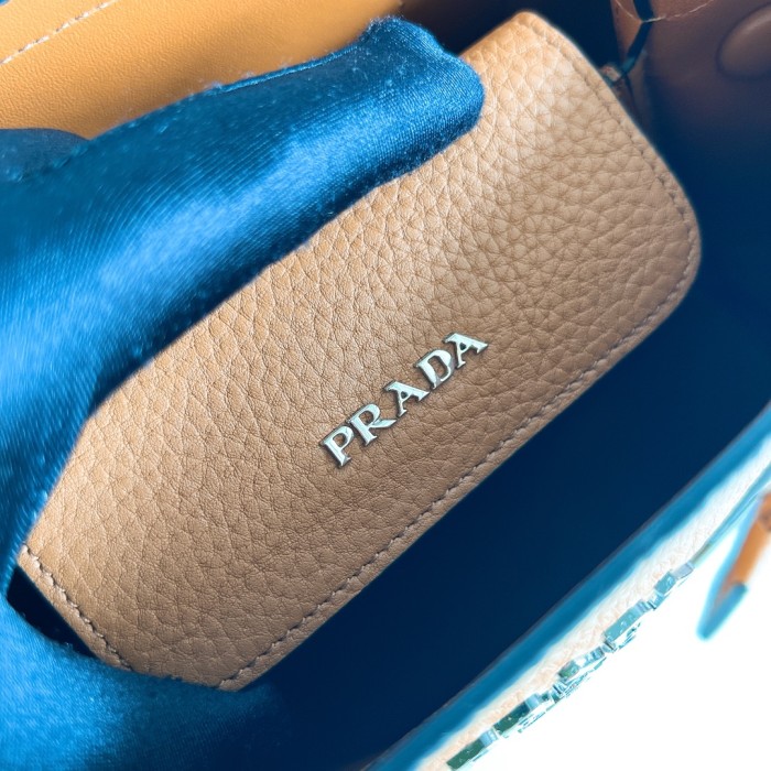 Double Saffiano Leather Bag “25*18.5*12.5CM”-0811=