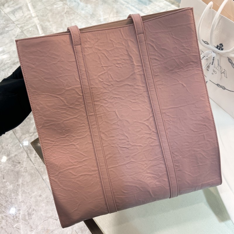 Logo-Plaque Tote Bag“39*36*13CM”-0051=