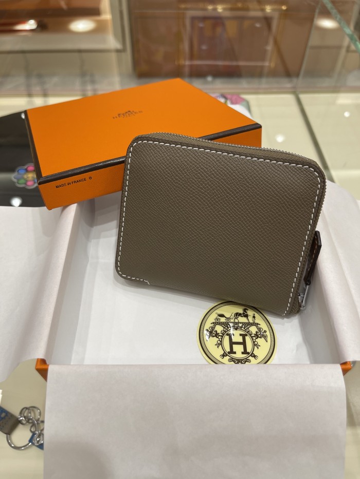 Silk'In Compact Wallet Epsom“11.5*2*9.5CM”-035=