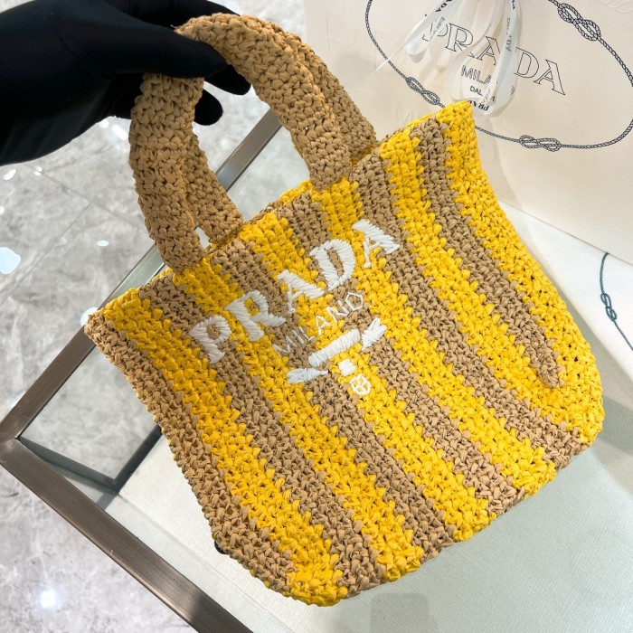 Crochet Tote Bag“24*24*8CM”-089=