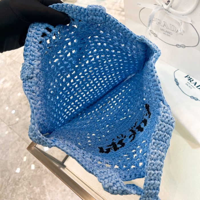 Crochet Tote Bag“38*36*3CM”-088=