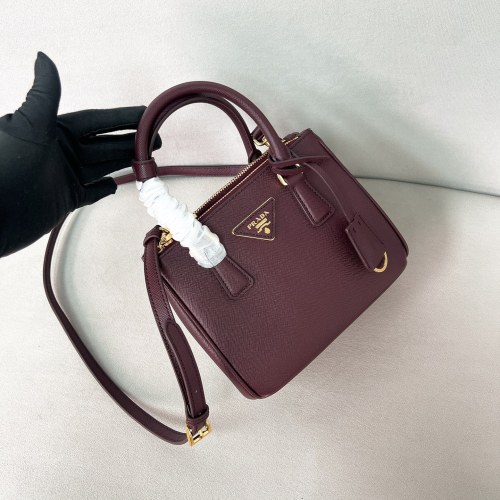 Galleria Saffiano Leather Bag“20×14.5×9.5CM”-0011=
