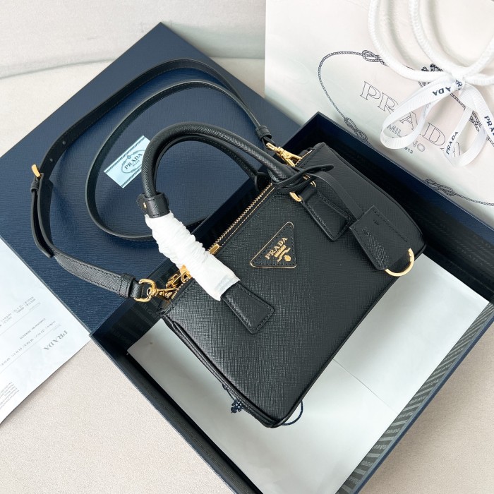Galleria Saffiano leather mini-bag“21*12.5*8.5CM”-0011=