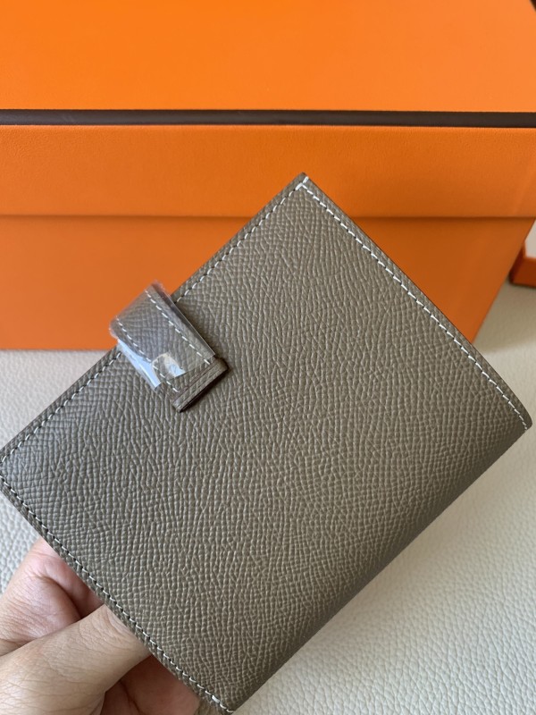 Bearn Compact Wallet Epsom Leather“10*12CM”-053=