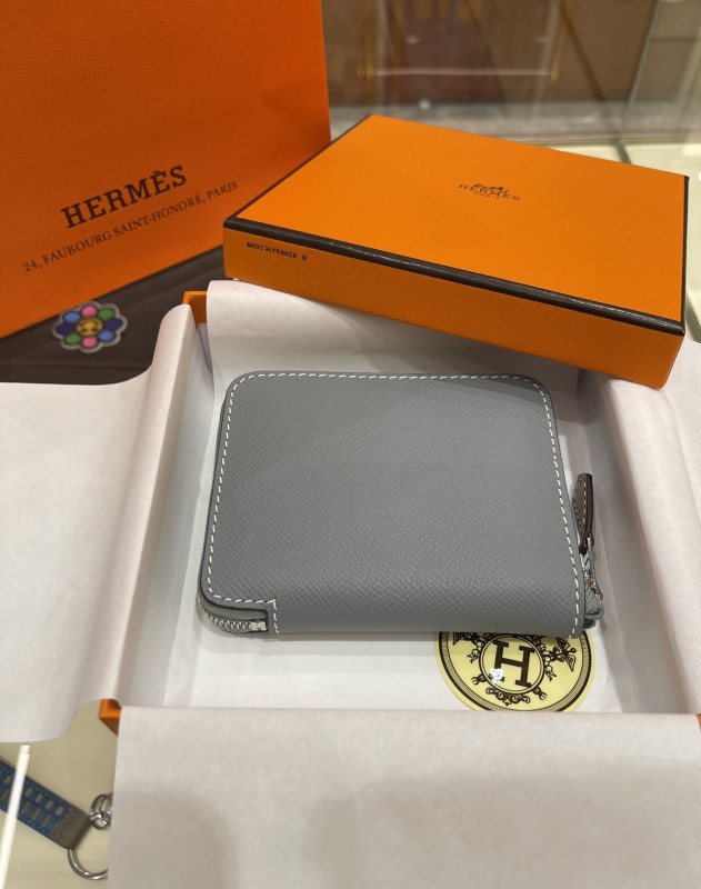 Silk'In Compact Wallet Epsom“11.5*2*9.5CM”-035=