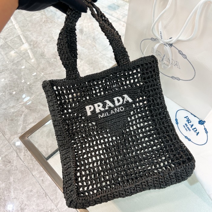 Crochet Tote Bag“38*36*3CM”-088=
