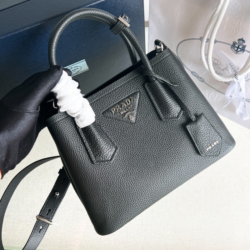 Double Saffiano Leather Bag “25*18.5*12.5CM”-0811=