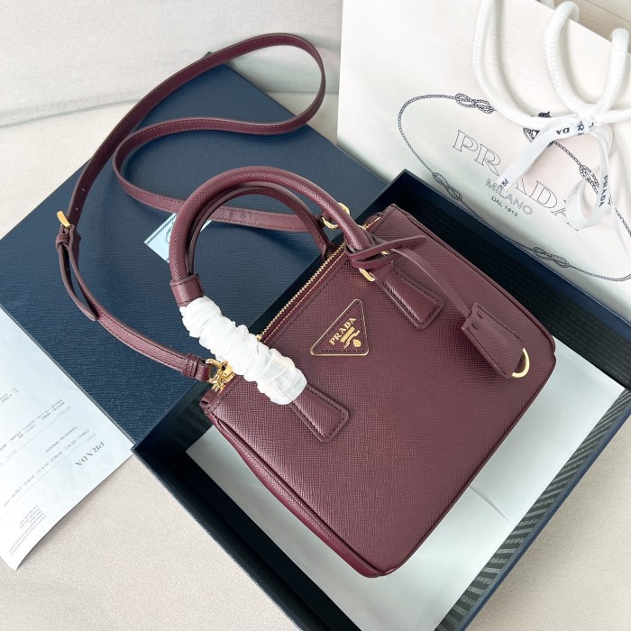 Galleria Saffiano Leather Bag“20×14.5×9.5CM”-0011=