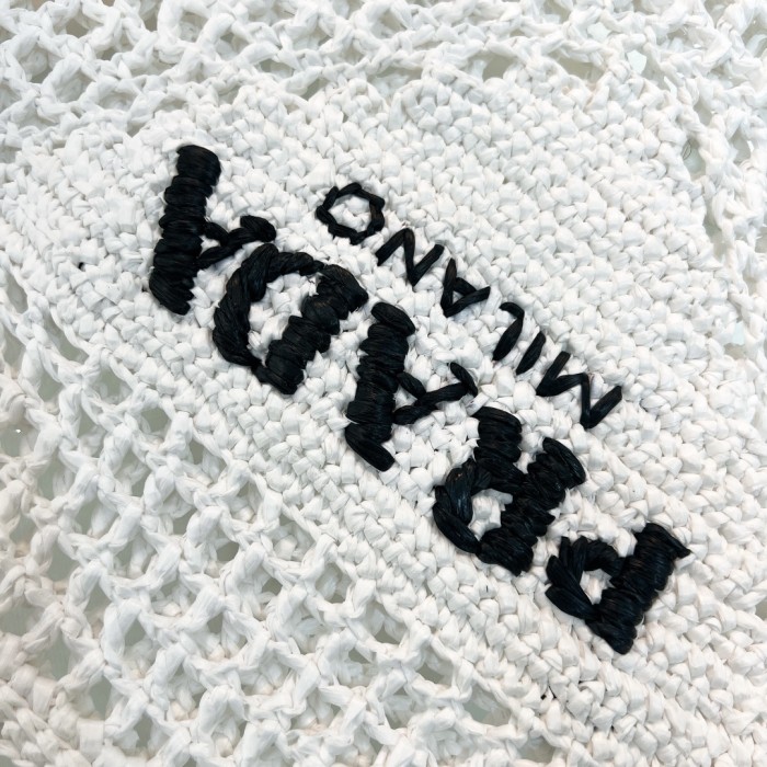 Crochet Tote Bag“38*36*3CM”-088=
