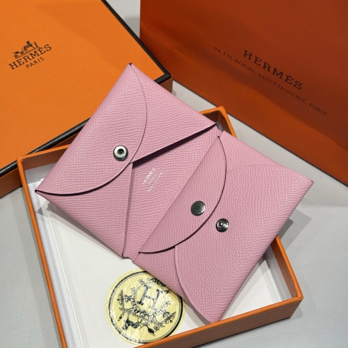 Calvi Duo Card Holder Epsom“10.5*7*1.3CM”-004=
