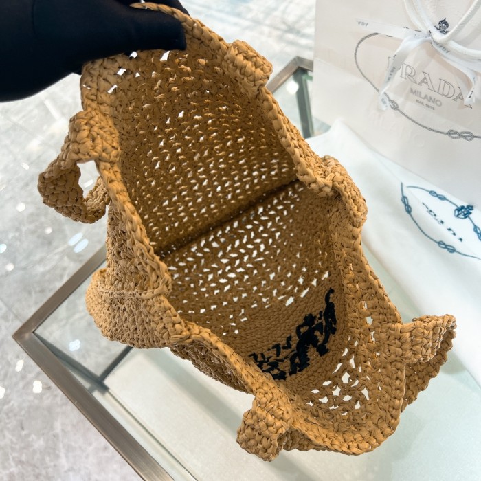 Crochet Tote Bag“38*36*3CM”-088=