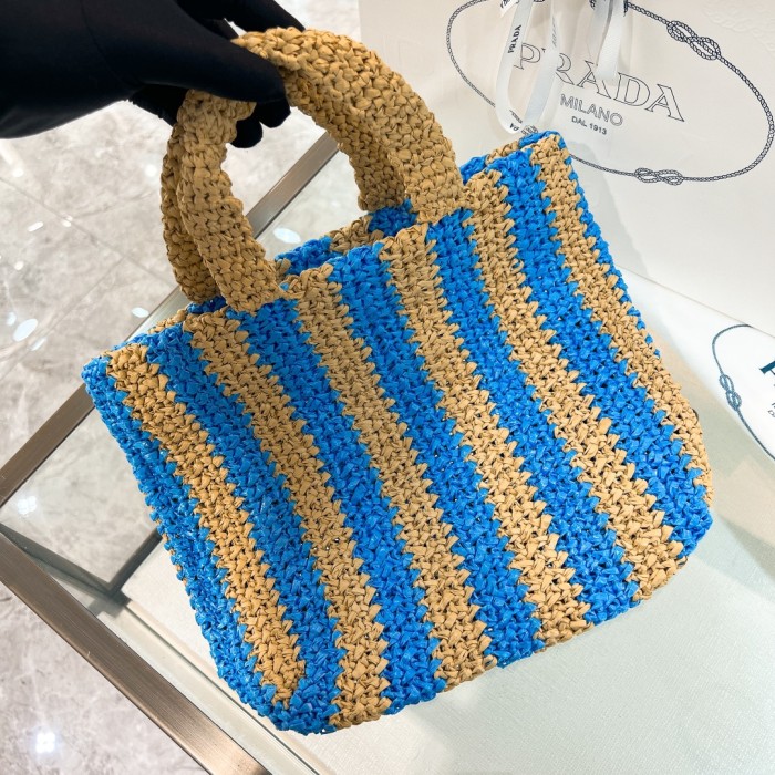 Crochet Tote Bag“24*24*8CM”-089=