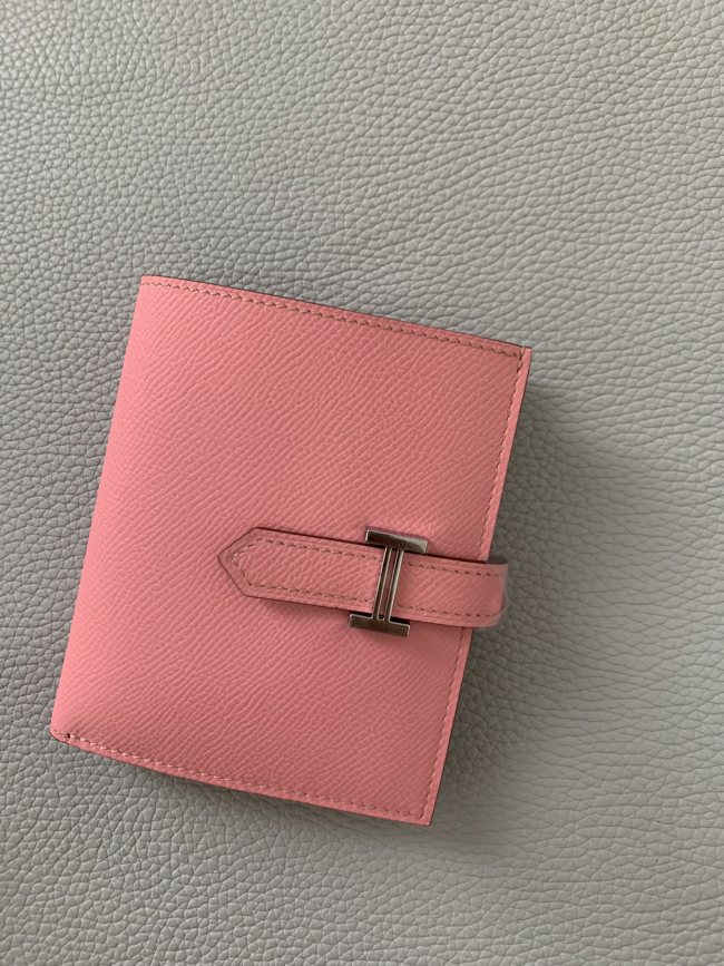 Bearn Compact wallet Epsom Leather “12*9.5*0.4CM”-053=