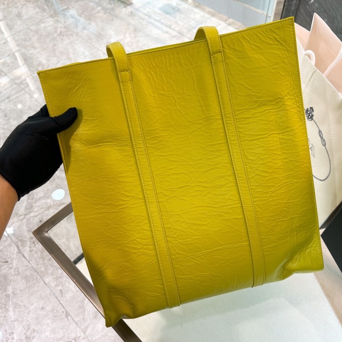Logo-Plaque Tote Bag“39*36*13CM”-0051=