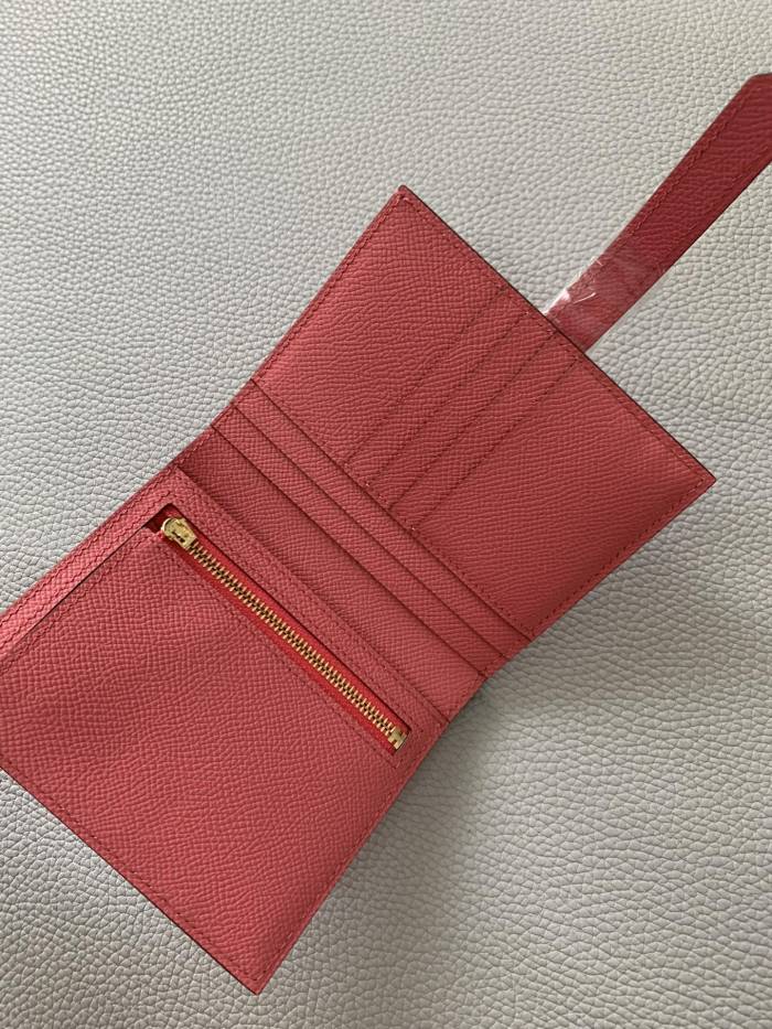 Bearn Compact Wallet Epsom Leather“10*12CM” -053=