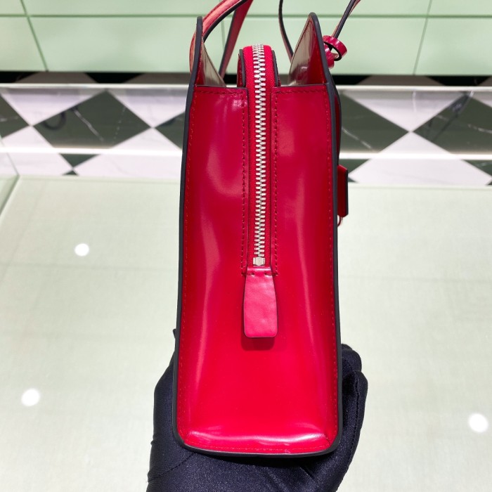 Re-Edition 1995 Brushed-Leather Handbag“30*21*8CM”-088=