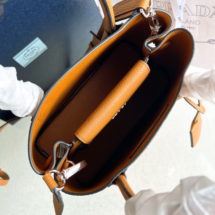 Double Saffiano Leather Bag “25*18.5*12.5CM”-0811=