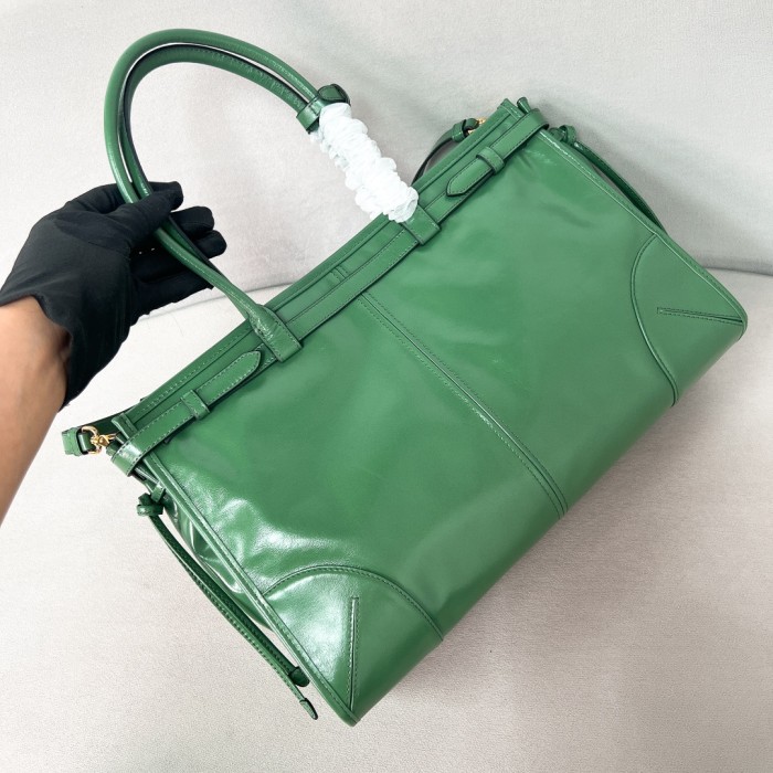 Bonnie large leather handbag“38*30*12CM”-0821=