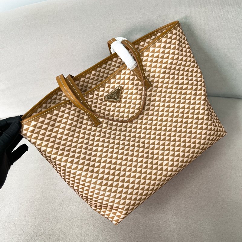 Symbole Embroidered Fabric Tote Bag “33*29*14CM”-087=