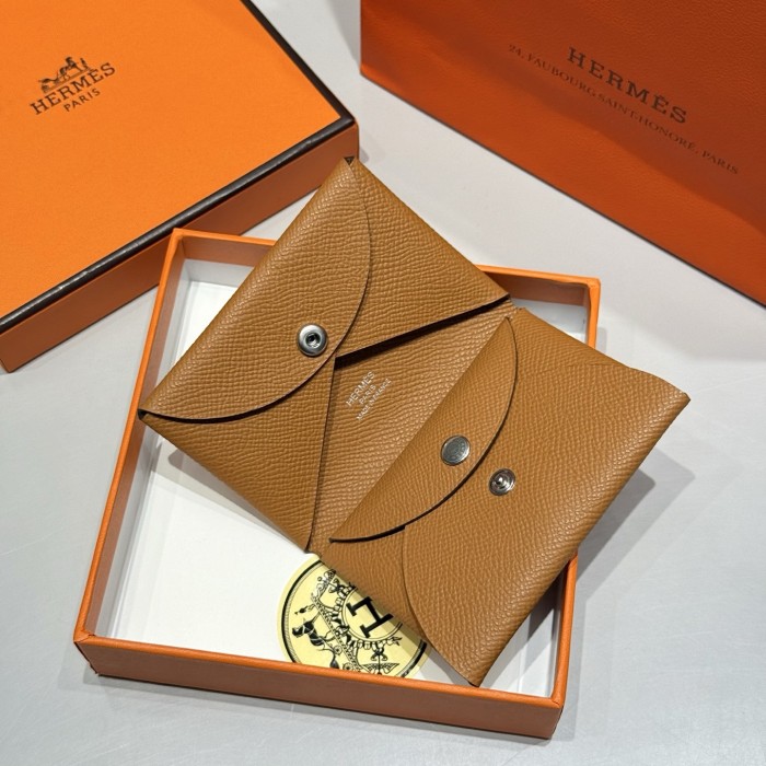Calvi Duo Card Holder Epsom“10.5*7*1.3CM”-004=