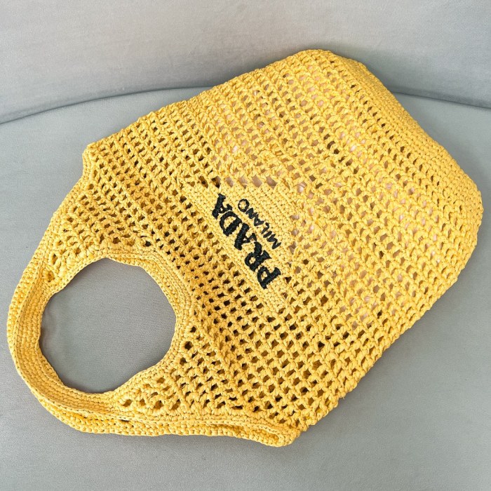Crochet Tote Bag“51*45CM”-088=