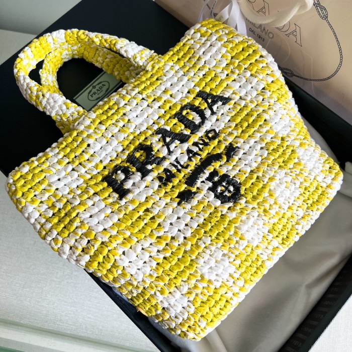 Crochet Tote Bag“24*24*8CM”-089=
