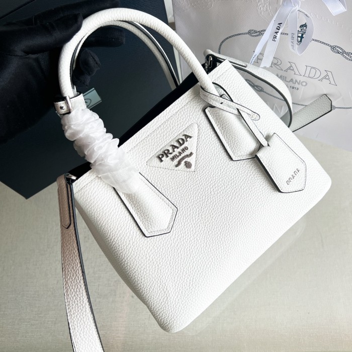 Double Saffiano Leather Bag“25*18.5*12.5CM”-0811=