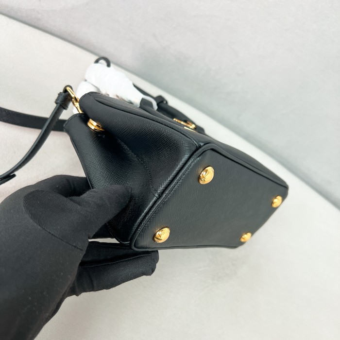 Galleria Saffiano leather mini-bag“21*12.5*8.5CM”-0011=