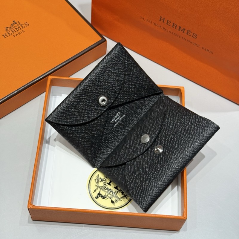 Calvi Duo Card Holder Epsom“10.5*7*1.3CM”-004=