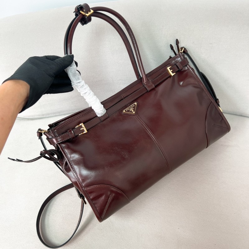 Bonnie large leather handbag“38*30*12CM”-0821=