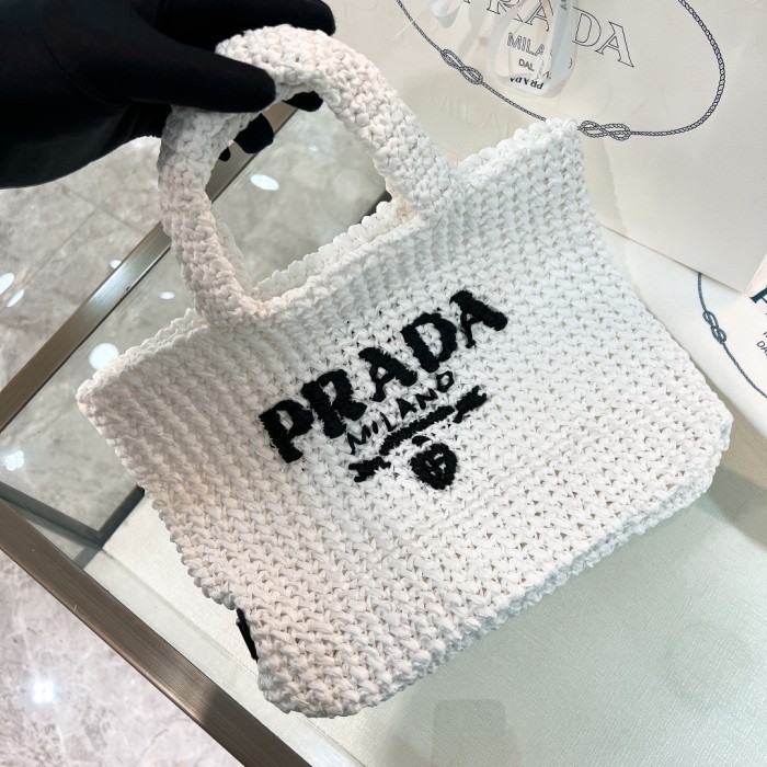 Crochet Tote Bag“24*24*8CM”-089=