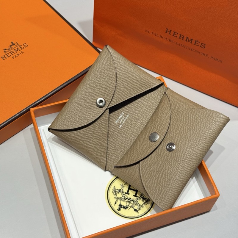 Calvi Duo Card Holder Epsom“10.5*7*1.3CM”-004=