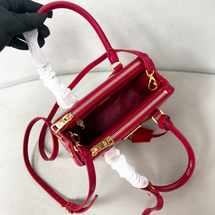 Galleria Saffiano Leather Bag“20×14.5×9.5CM”-0011=