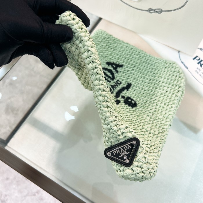 Crochet Tote Bag“24*24*8CM”-089=