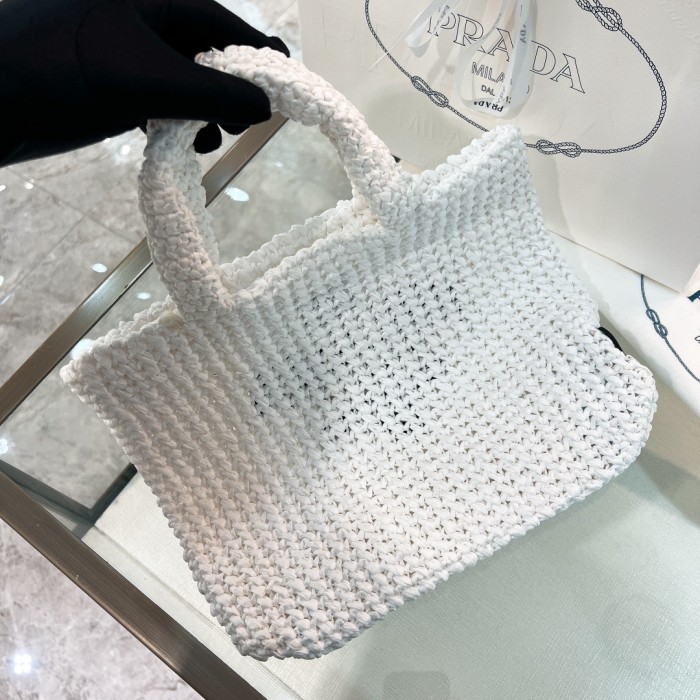 Crochet Tote Bag“24*24*8CM”-089=