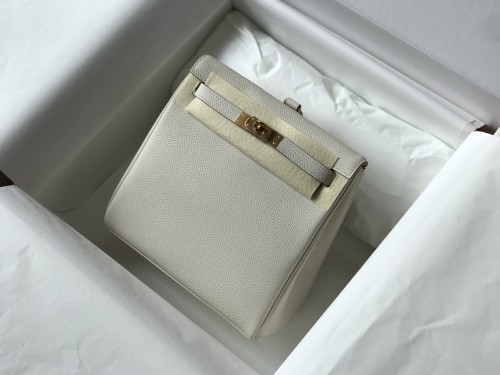 Kelly Ado“22*9*23CM”Togo Leather -0551=